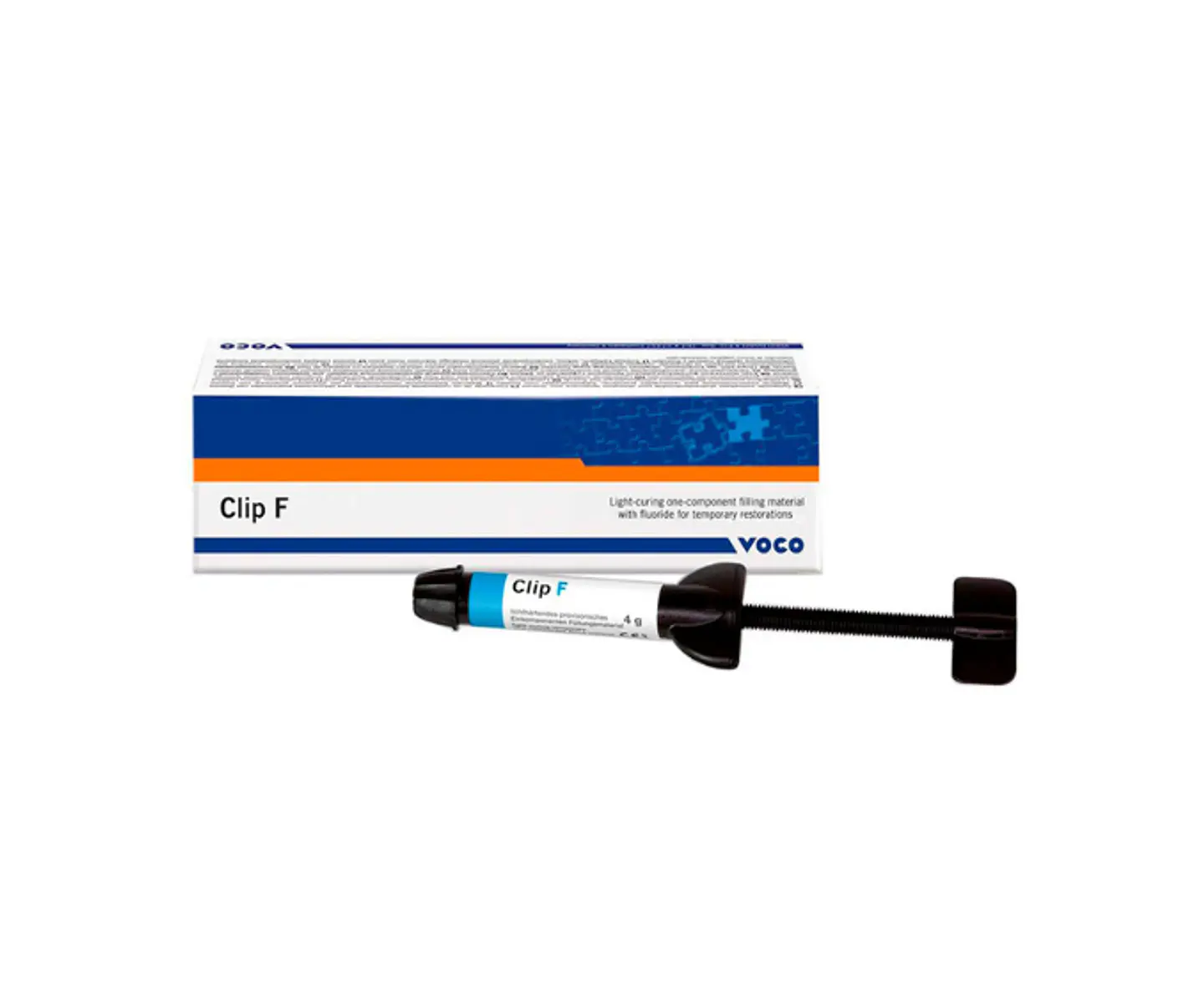 Cemento Provisorio Clip F Fotocurado Jer 4Gr Voco 1