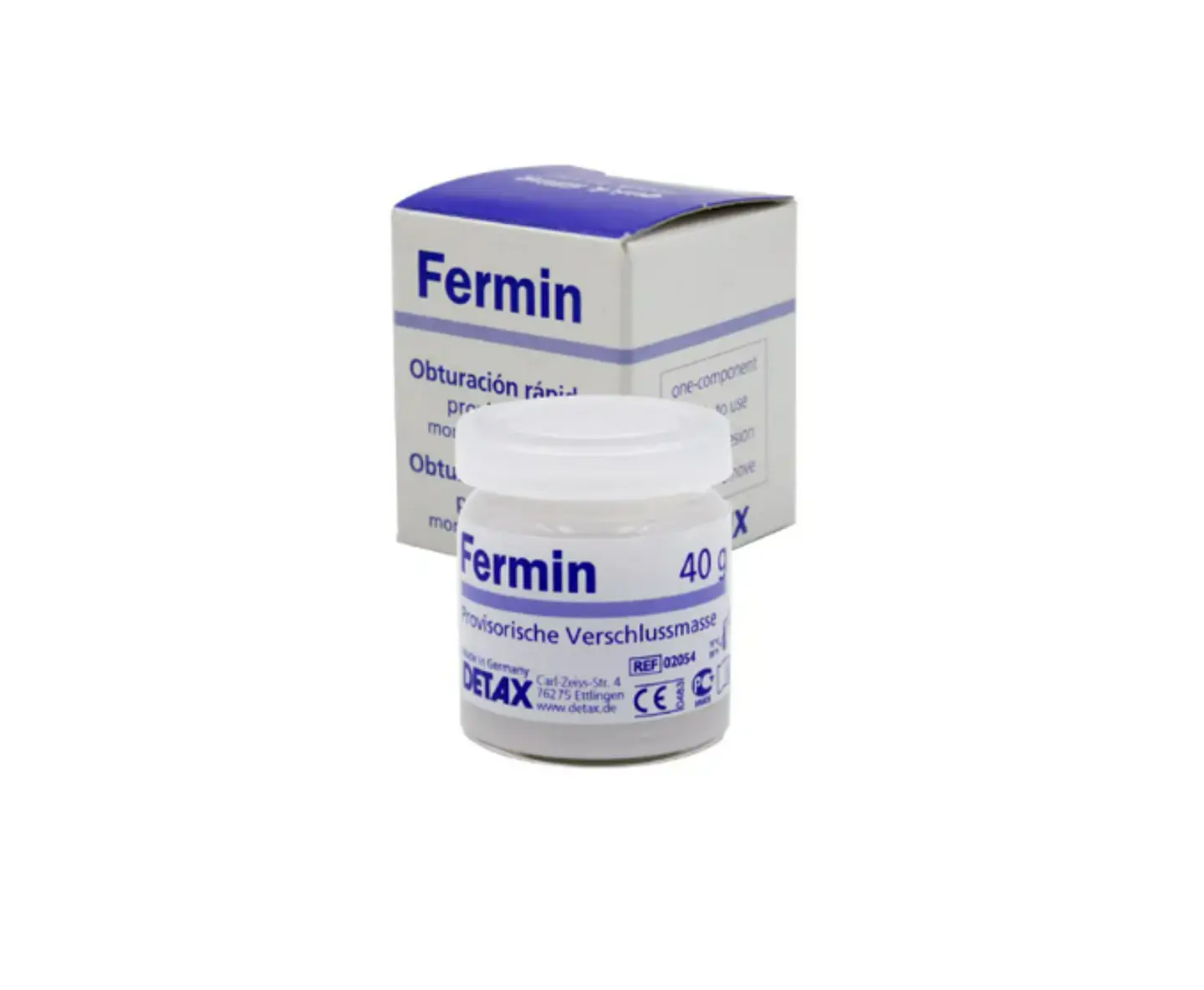 Fermín Cemento Temporal 40gr Detax 1