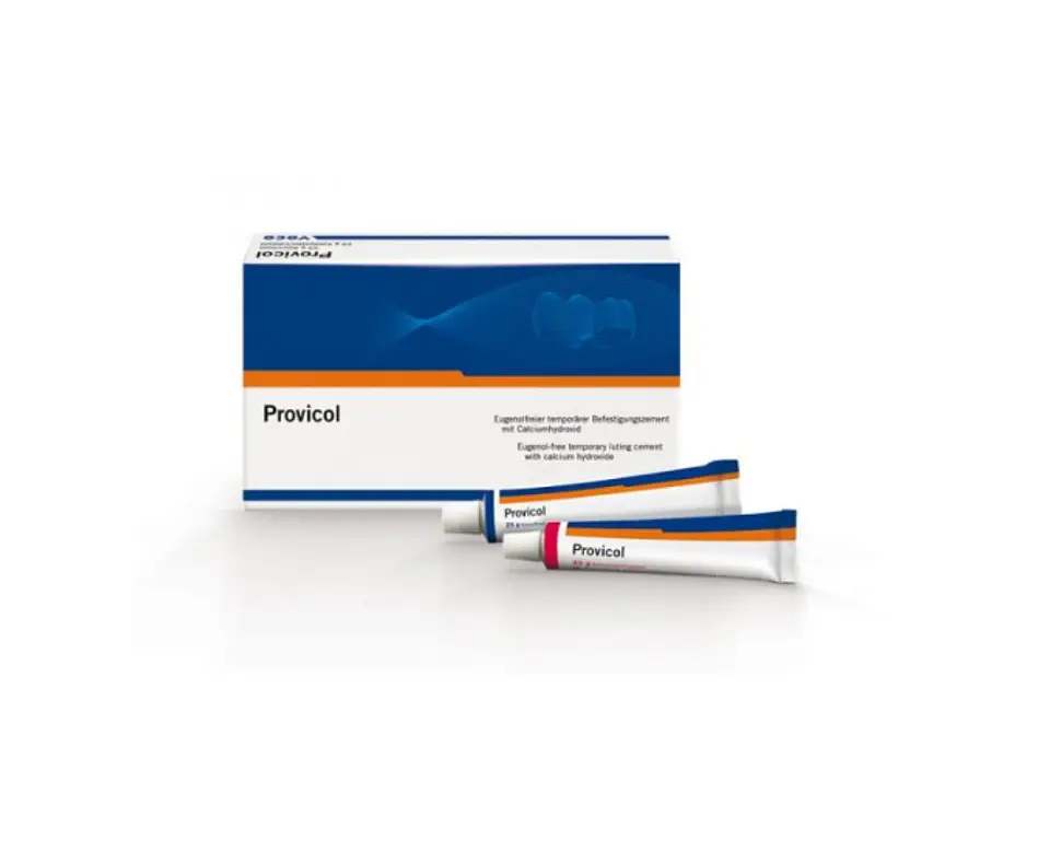 Provicol Cemento Temporal Sin Eugenol Voco 1