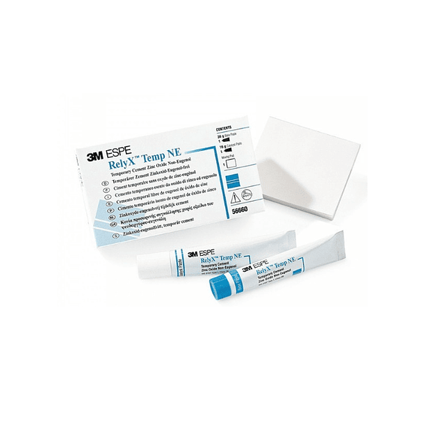 3M RelyX™ Temp NE Cemento Temporal de Óxido de Zinc Sin Eugenol 