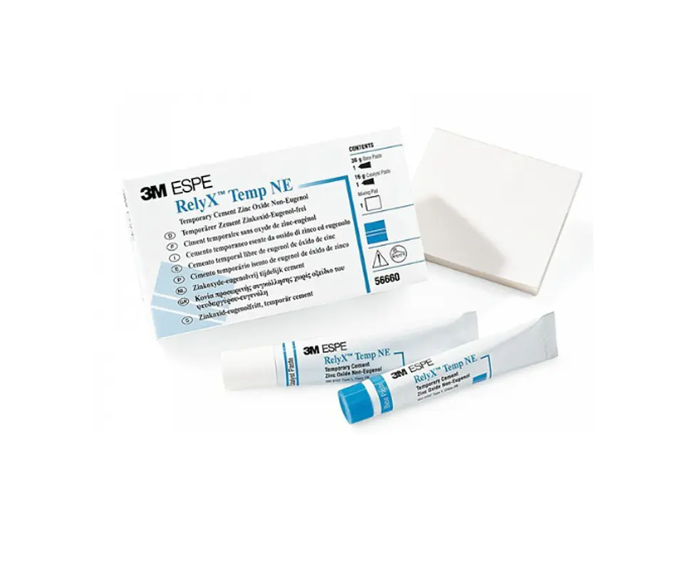 3M RelyX™ Temp NE Cemento Temporal de Óxido de Zinc Sin Eugenol 1