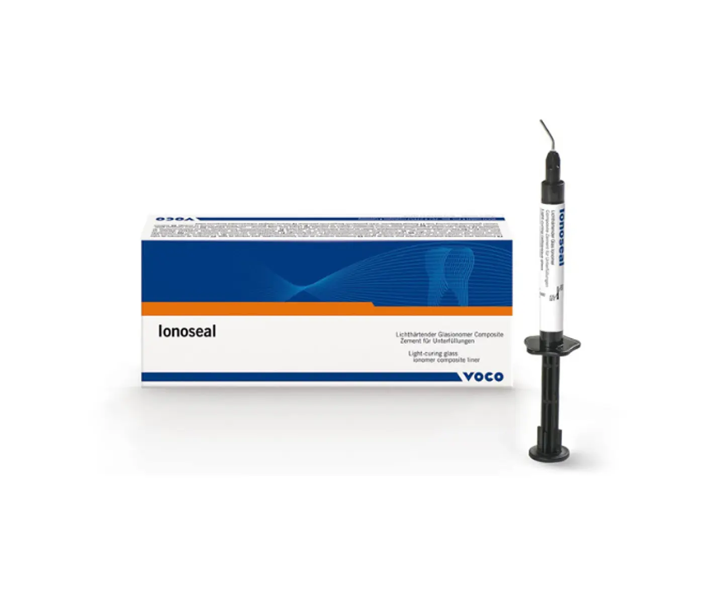Ionomero de Base Ionoseal Jeringa 2,5gr Voco 1