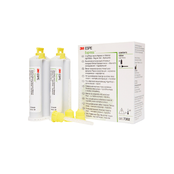 Material de Impresión 3M™ Express™ VPS 7302 cuerpo ligero, fraguado regular 