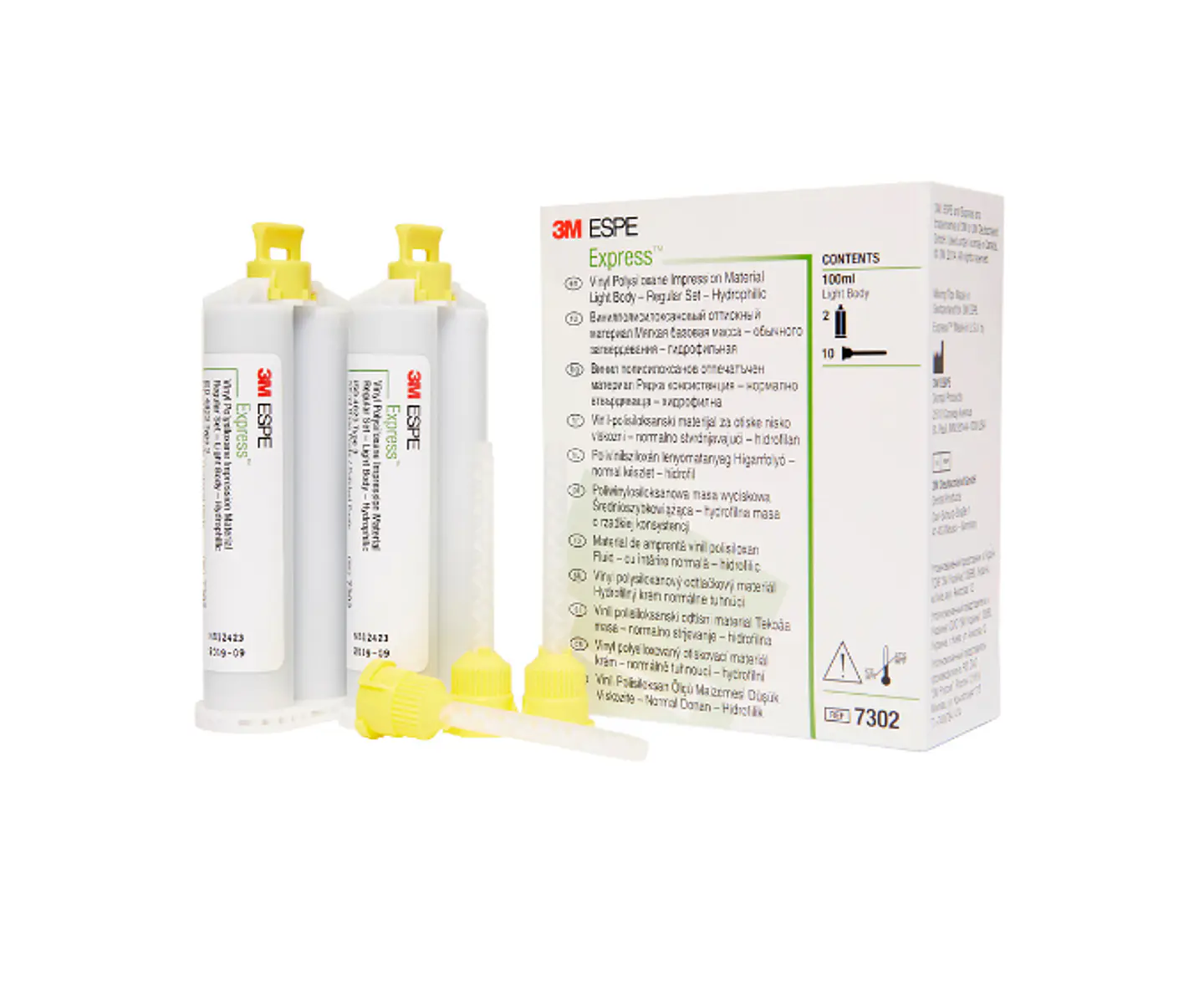 Material de Impresión 3M™ Express™ VPS 7302 cuerpo ligero, fraguado regular 1