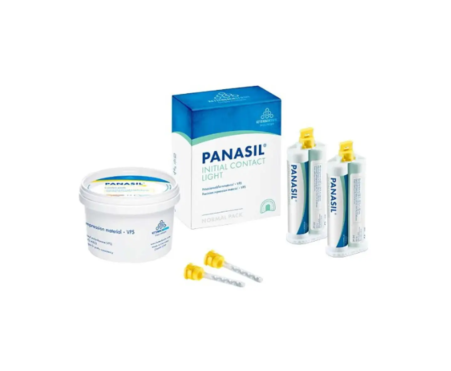 Silicona Panasil Initial Contact Light 2x50ml Kettenbach  1