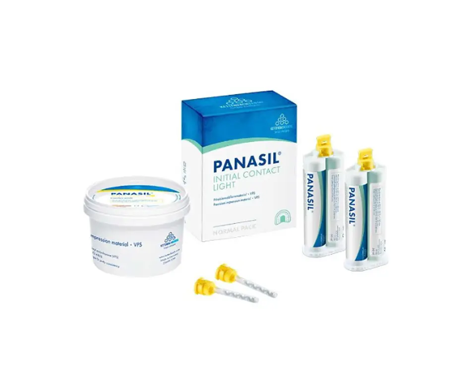 Silicona Panasil Initial Contact Light 2x50ml Kettenbach  1