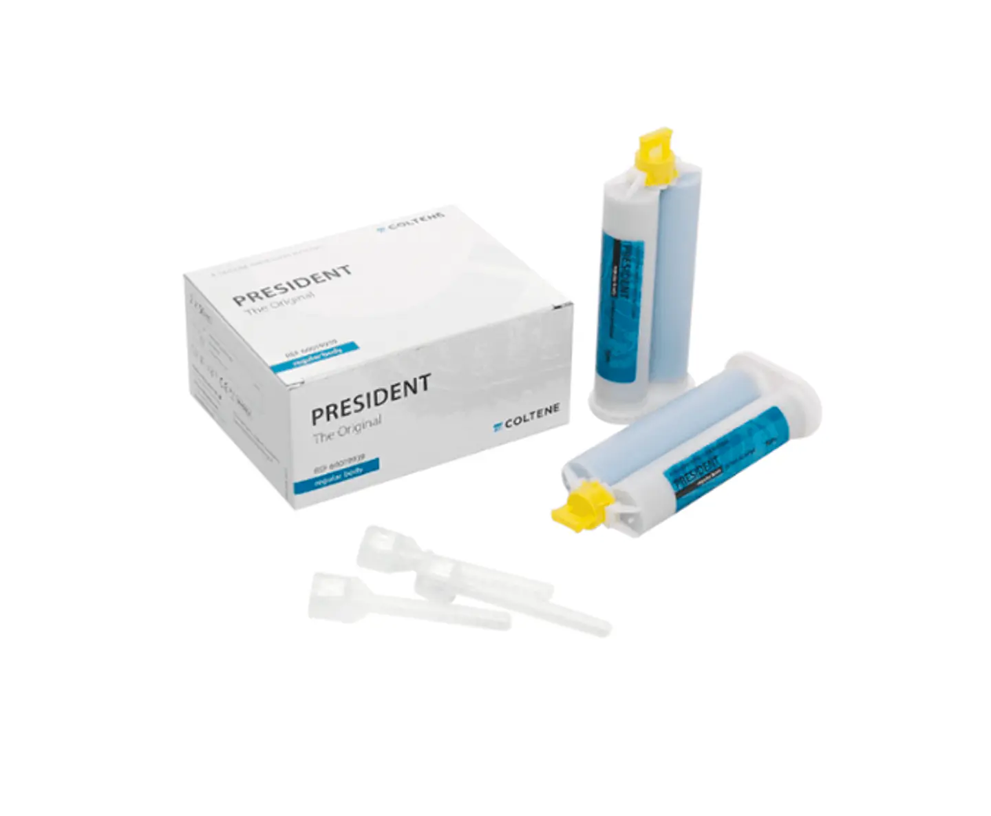 Silicona President Mediana 2x50ml Coltene 1