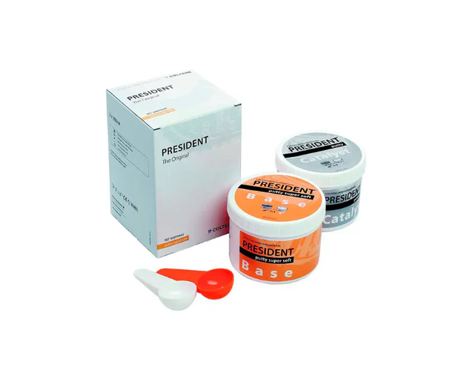 Silicona President Pesada 2x390gr Coltene 1