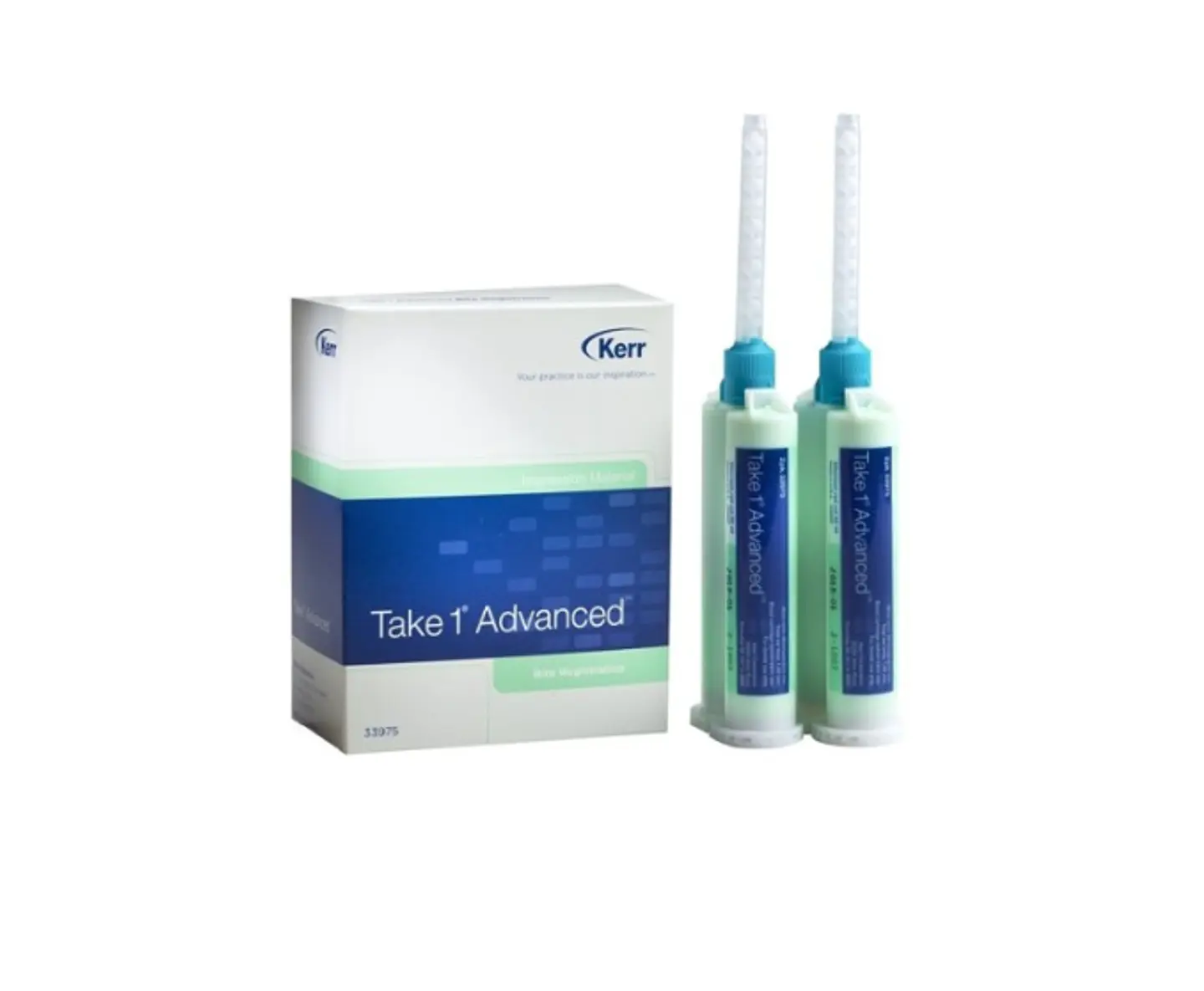 Silicona por Adición Take 1 Advance Registro Mordida 2x50ml Kerr 1
