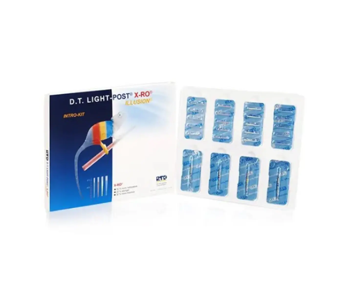 Kit DT Light Post Illusion X-RO 20 Postes + 4 Fresas RTD 1