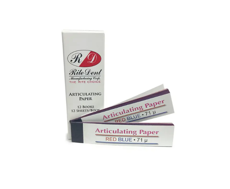 Papel Articular Recto Rite - Dent 1