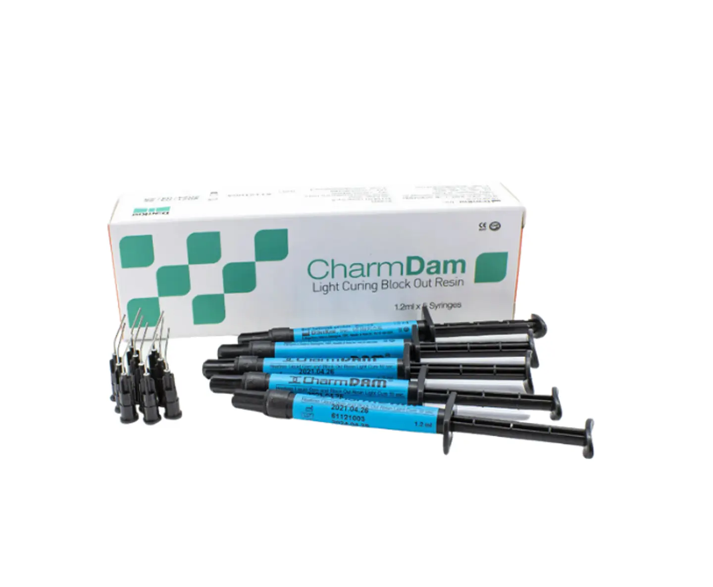 Protector Gingival CharmDam 1 Jeringa 1,2ml + Puntas Dentkist 1
