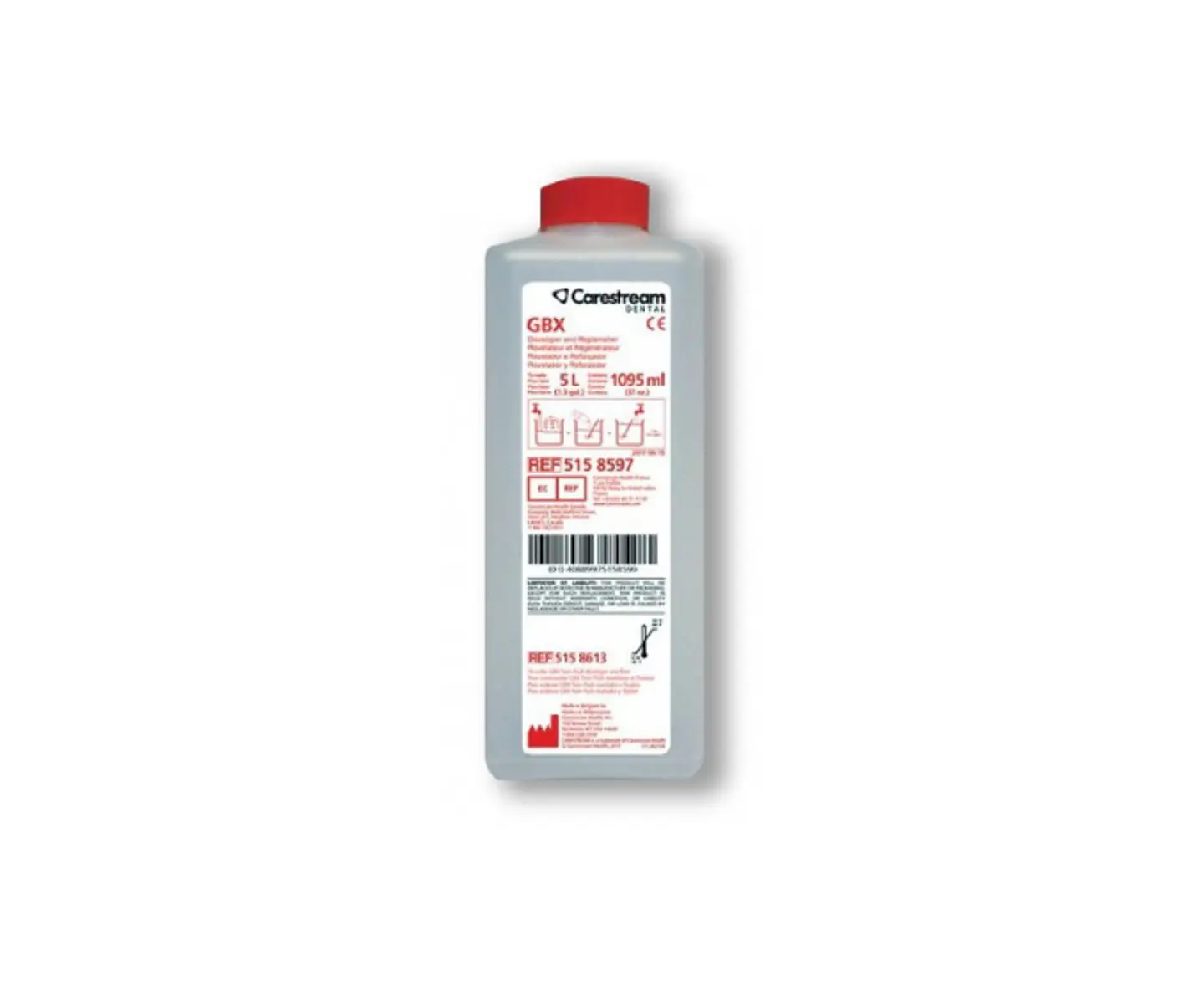 Revelador Manual GBX Carestream 1
