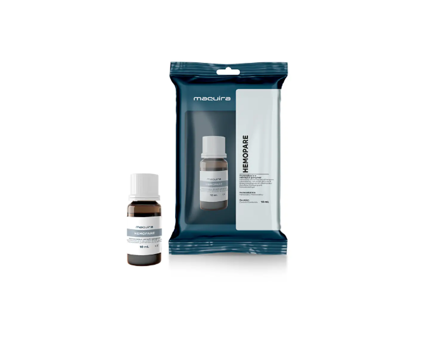 Hemopare Solución Hemostática Frasco 10ml Maquira 1