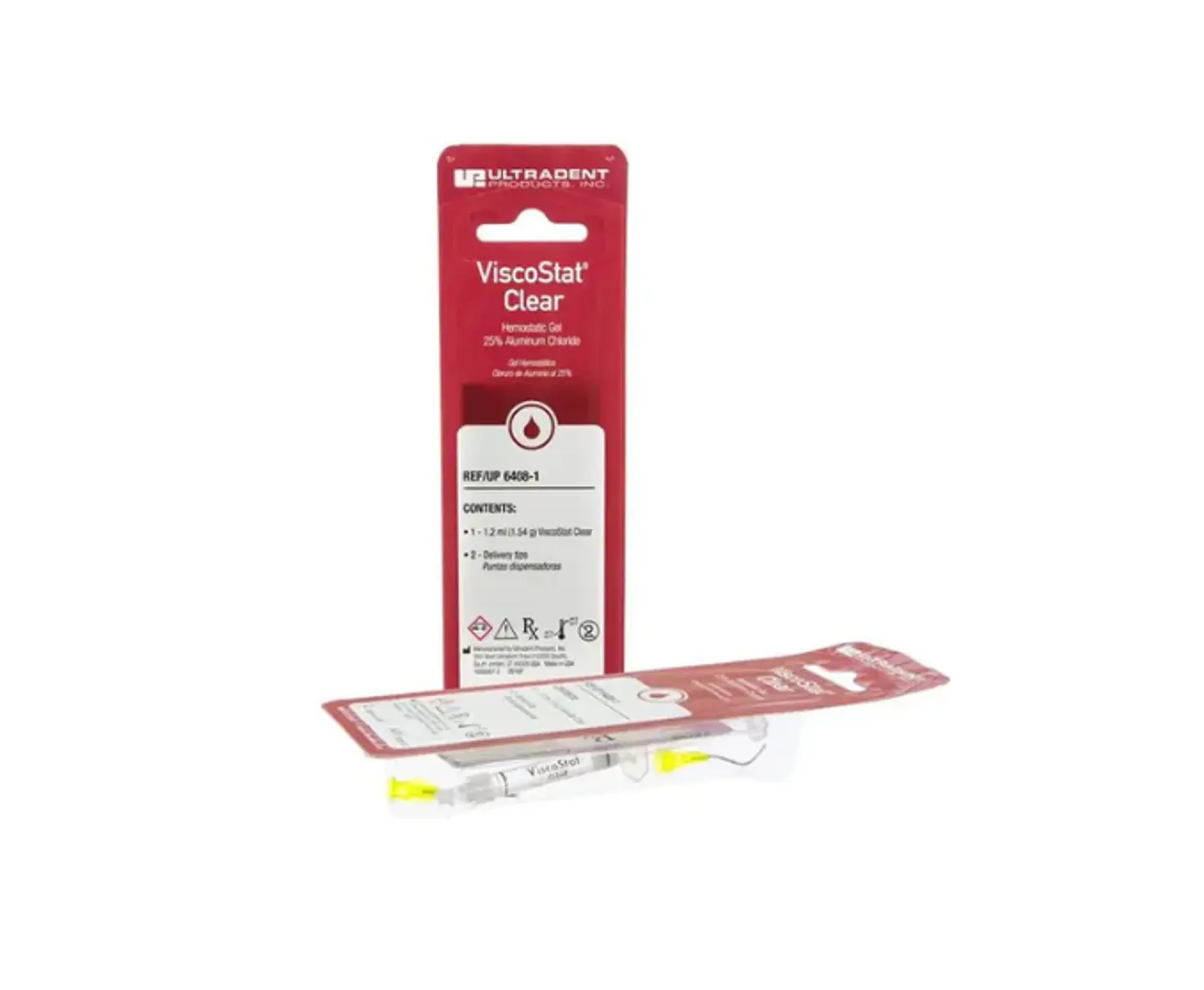 Viscostat Clear 1 Jeringa 1,2ml + Puntas Ultradent 1