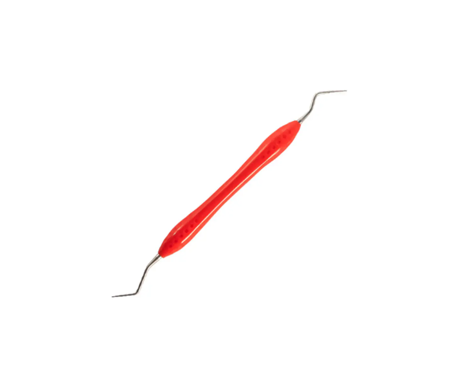 Atacador Condensador de Gutapercha 2/3 Mango de Silicona Rojo Tipo Maillefer TFS 1