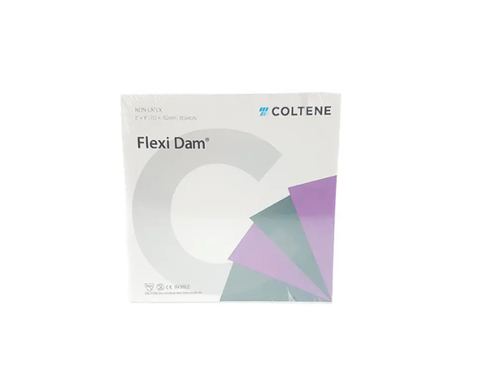 Goma Dique De Hule Flexidam No Latex 6X6 Coltene 1
