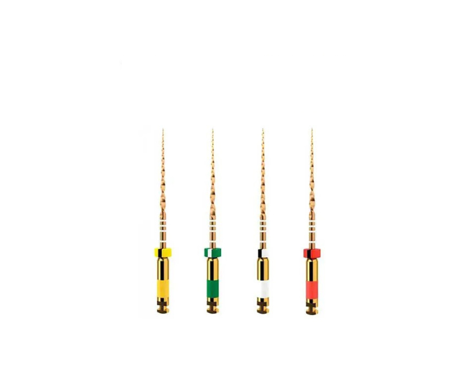 Lima Mecanizada Waveone Gold Surtidas 25mm 4 Unidades Maillefer