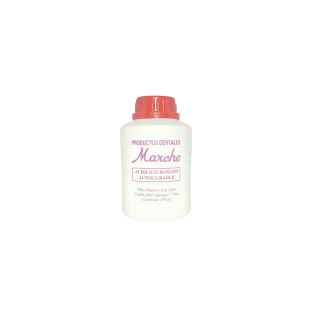 Acrílico Rosado Autocurable 125gr Marche 