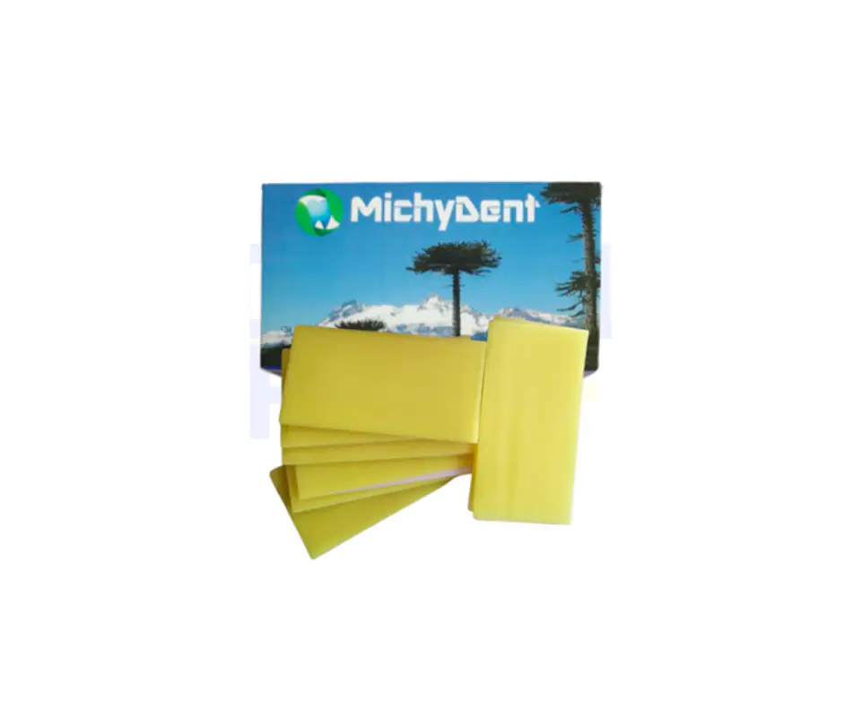 Cera Amarilla 2mm 20 Unidades Michydent 1
