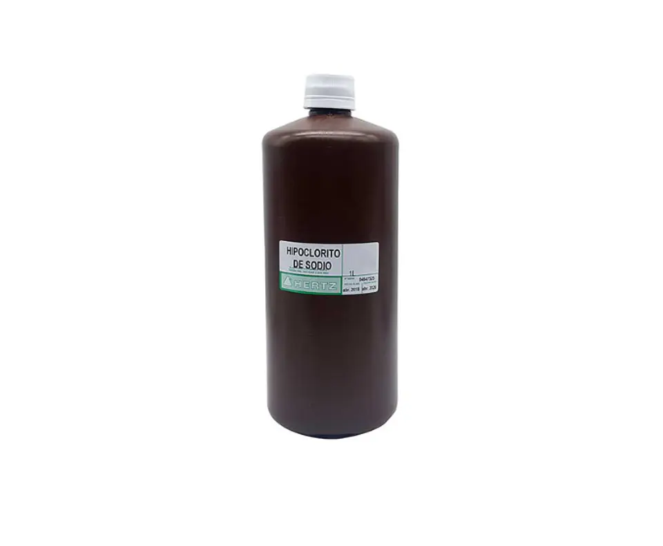 Hipoclorito de Sodio al 5% 1 Litro Hertz 1