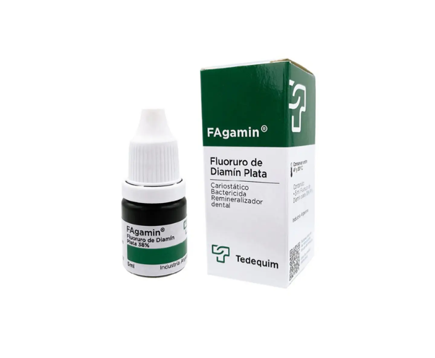 Floruro de Diamin de Plata Fagamin Frasco 5ml Tedequim 1
