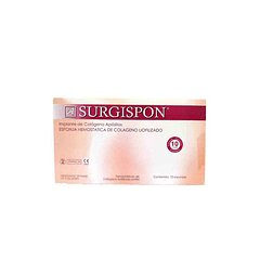 Gelita Hemostática Caja 10 unidades Surgispon 