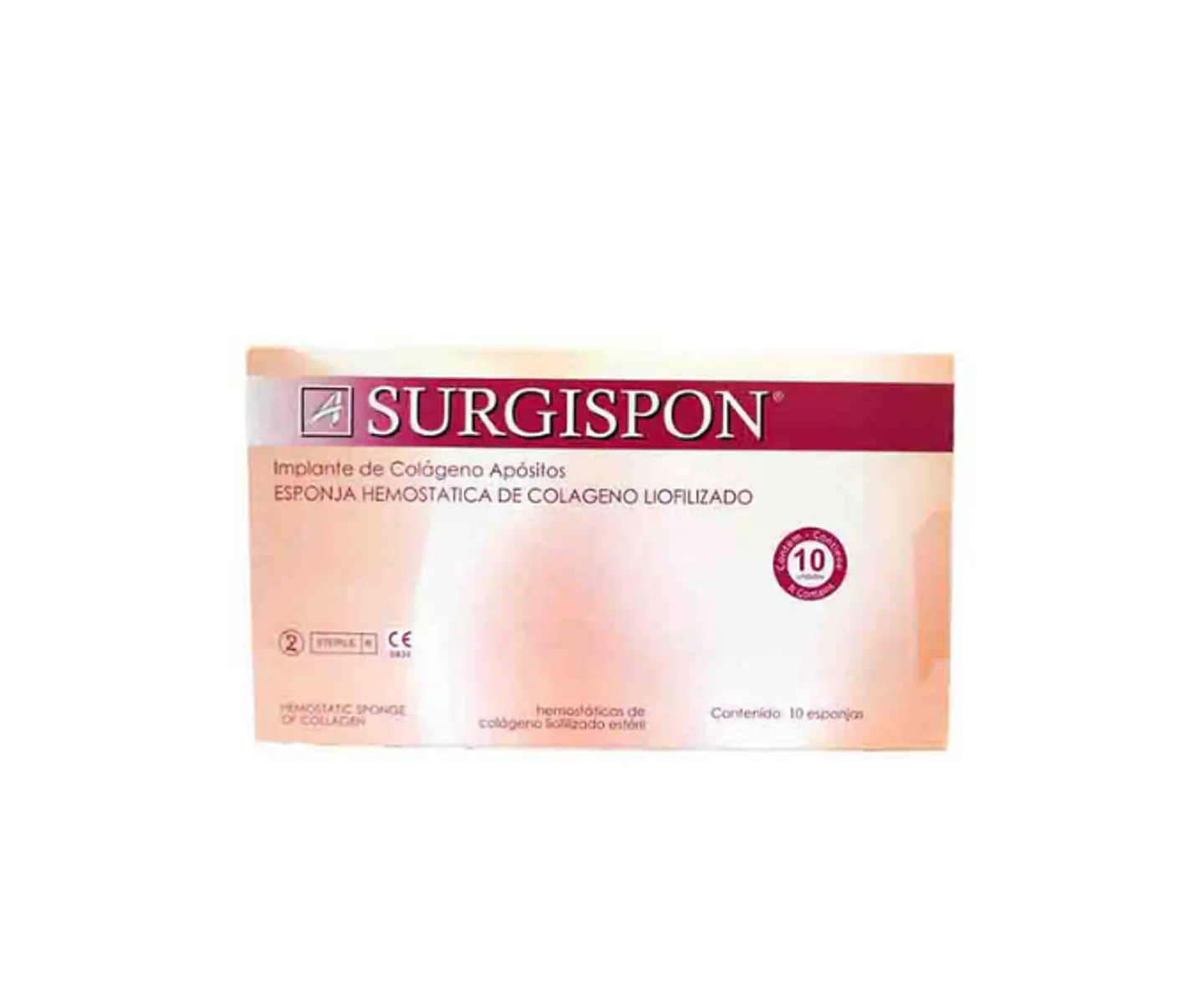 Gelita Hemostática Caja 10 unidades Surgispon  1