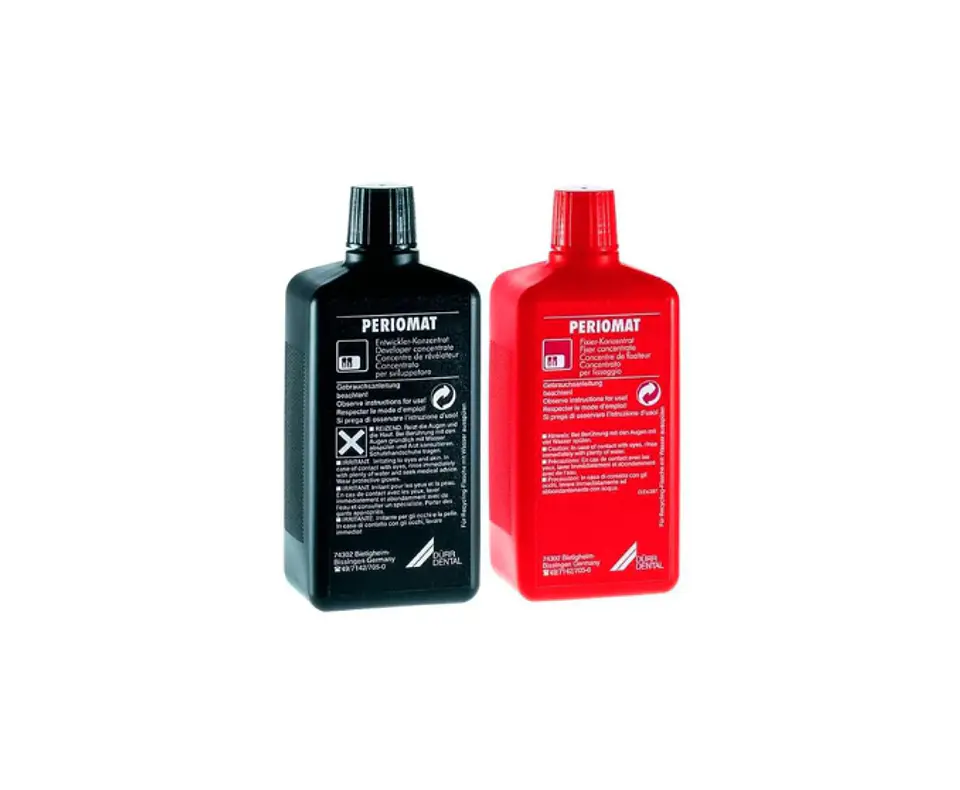 Periomat Intra Revelador y Fijador 2 Frascos 250ml Durr Dental 1