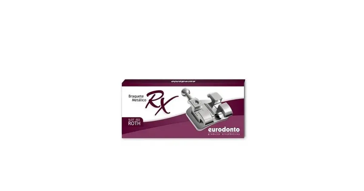 Bracket ROTH (RX) Con Gancho Caninos y Premolar Eurodonto