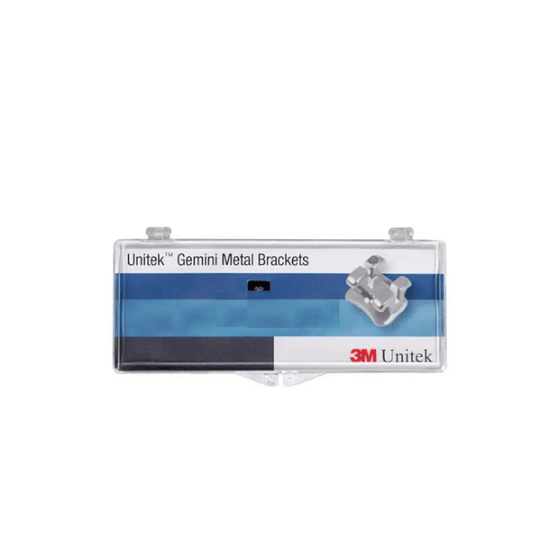 Bracket Metálico 3M™ Gemini Sistema MBT .022, U/L, 5×5, 0T Cuspid Hk 