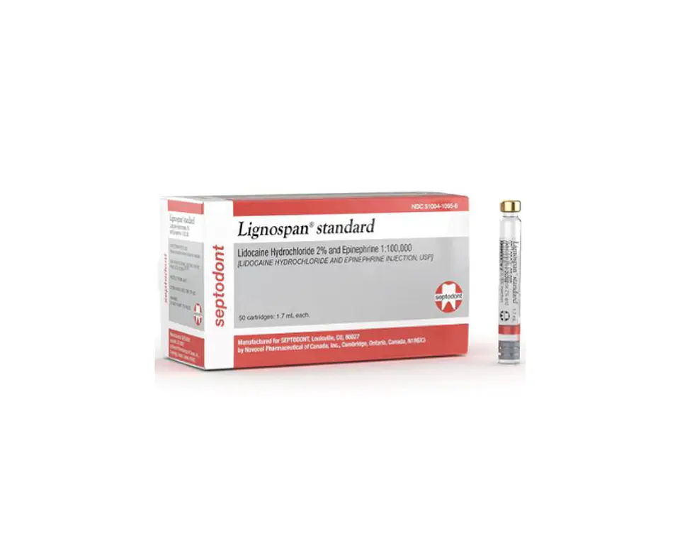 Lignospan Lidocaina 2% Septodont 1