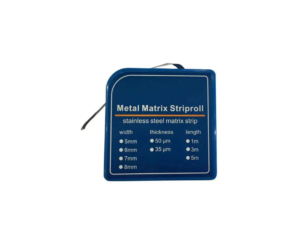 Banda Matriz Molar 7mm x 3mts Dental Rogin 1