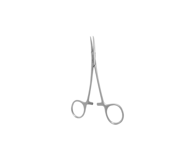 Pinza mosquito curva 12cm