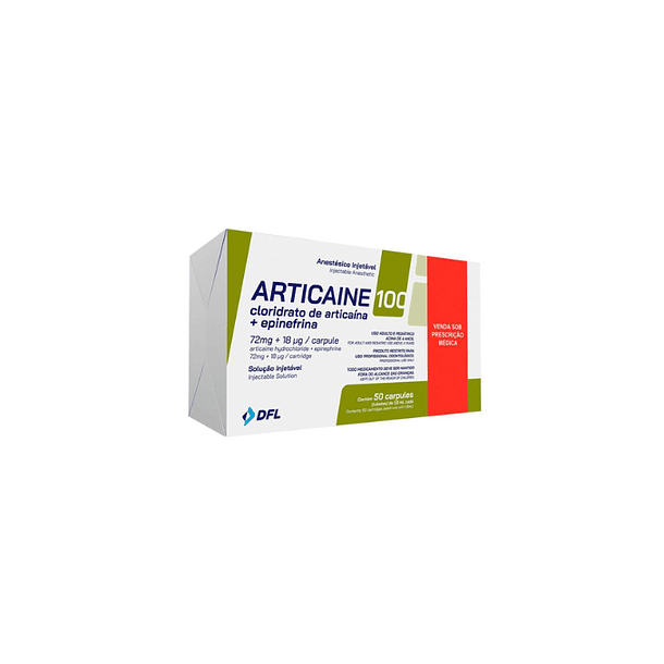 Anestesia Articaína Al 4% 1:100.000 DFL 