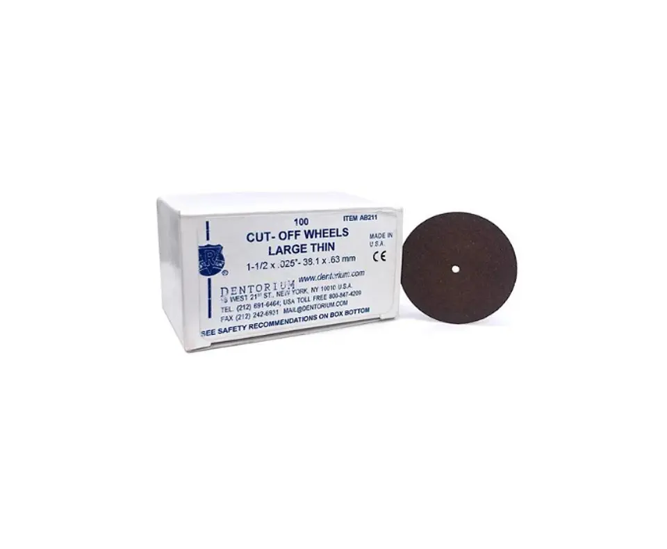 Disco Carborundum 221 Caja 100 Unidades Dentorium 1