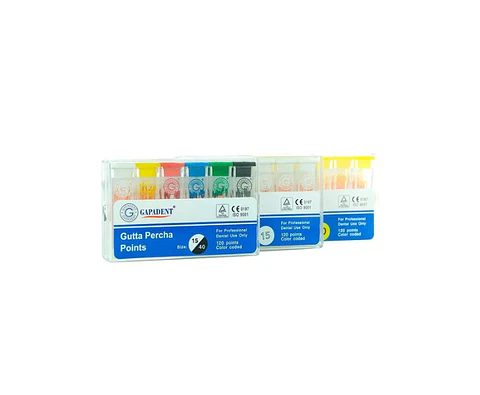 Conos de Gutapercha 0.02 Taper Gapadent