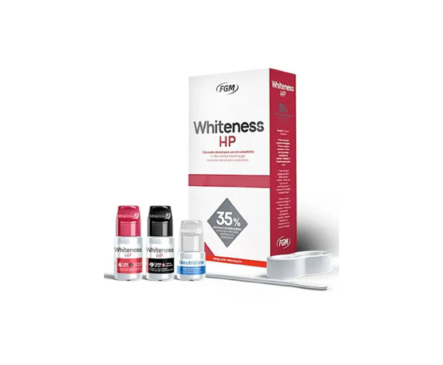 Blanqueamiento Whiteness HP 35% 3 Pacientes FGM 1