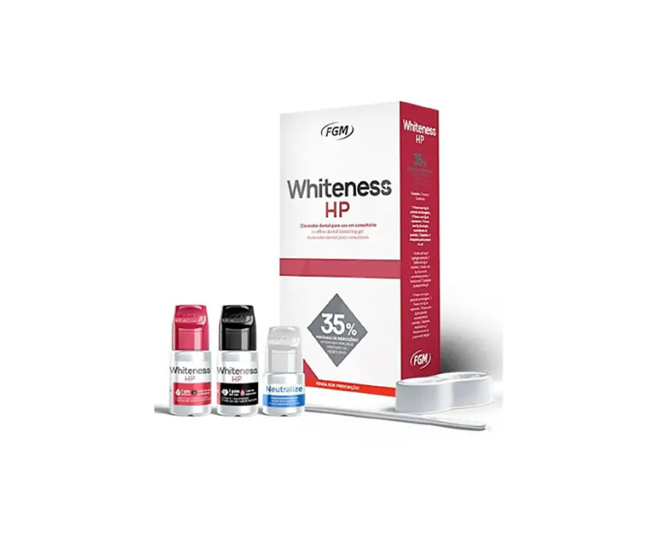 Blanqueamiento Whiteness HP 35% 3 Pacientes FGM 1