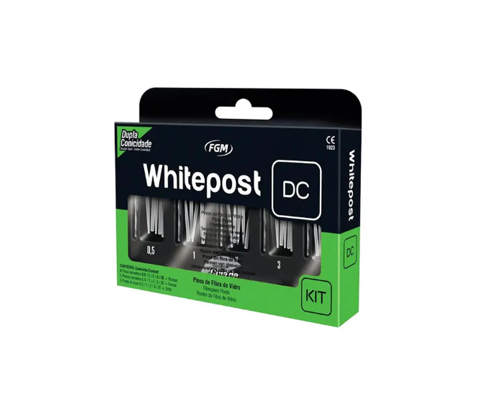Whitepost DC KIT 25 Postes de Fibra + 5 Fresas FGM 1