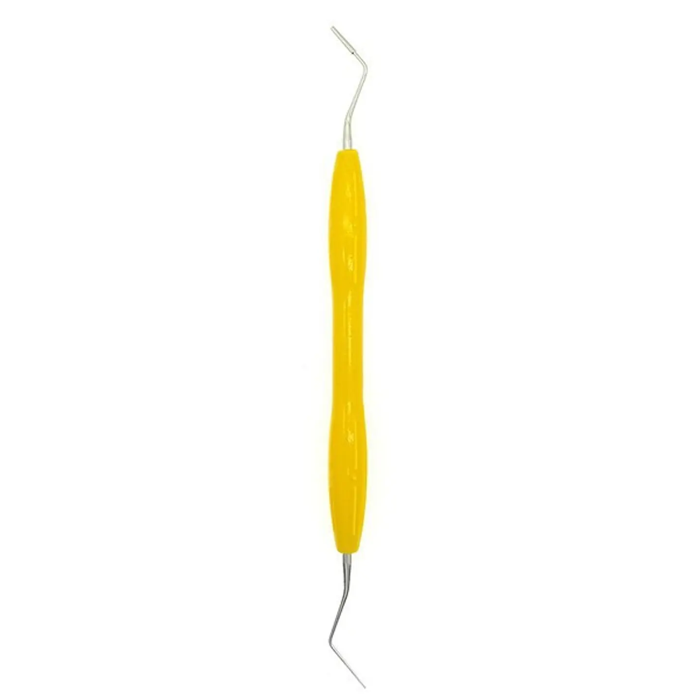 Atacador Condensador de Gutapercha 1/3 Mango de silicona Amarillo Tipo Maillefer TFS 1