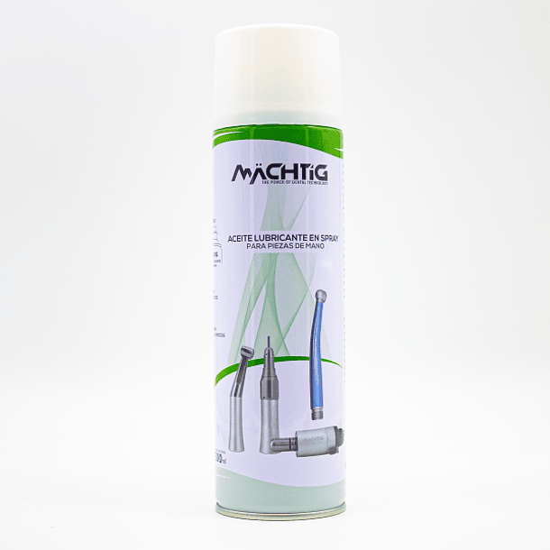 Aceite Lubricante Para Piezas de Mano 500ml Machtig 