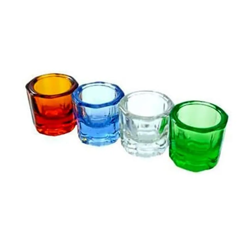 Vaso Dappen Vidrio Colores 1