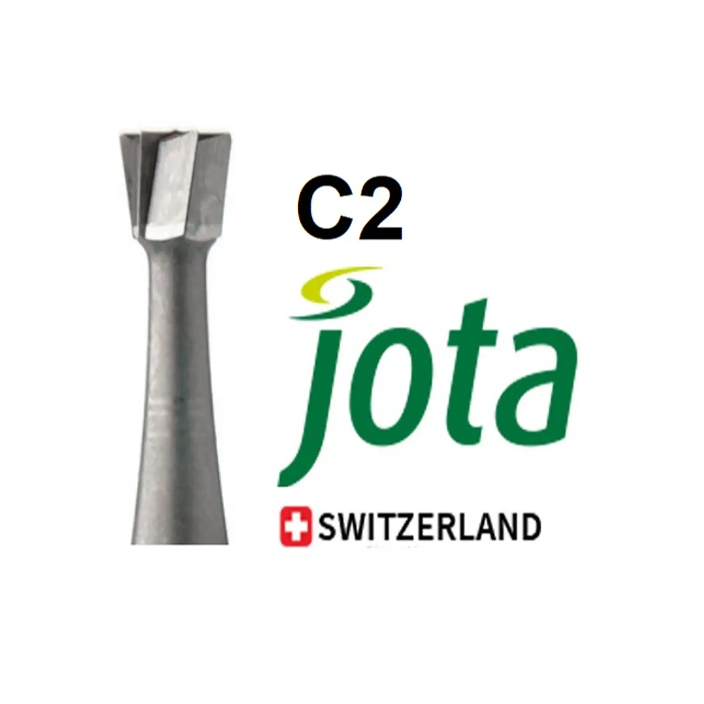 Fresa de Carburo C2 Cónica Invertida Jota Suiza 1