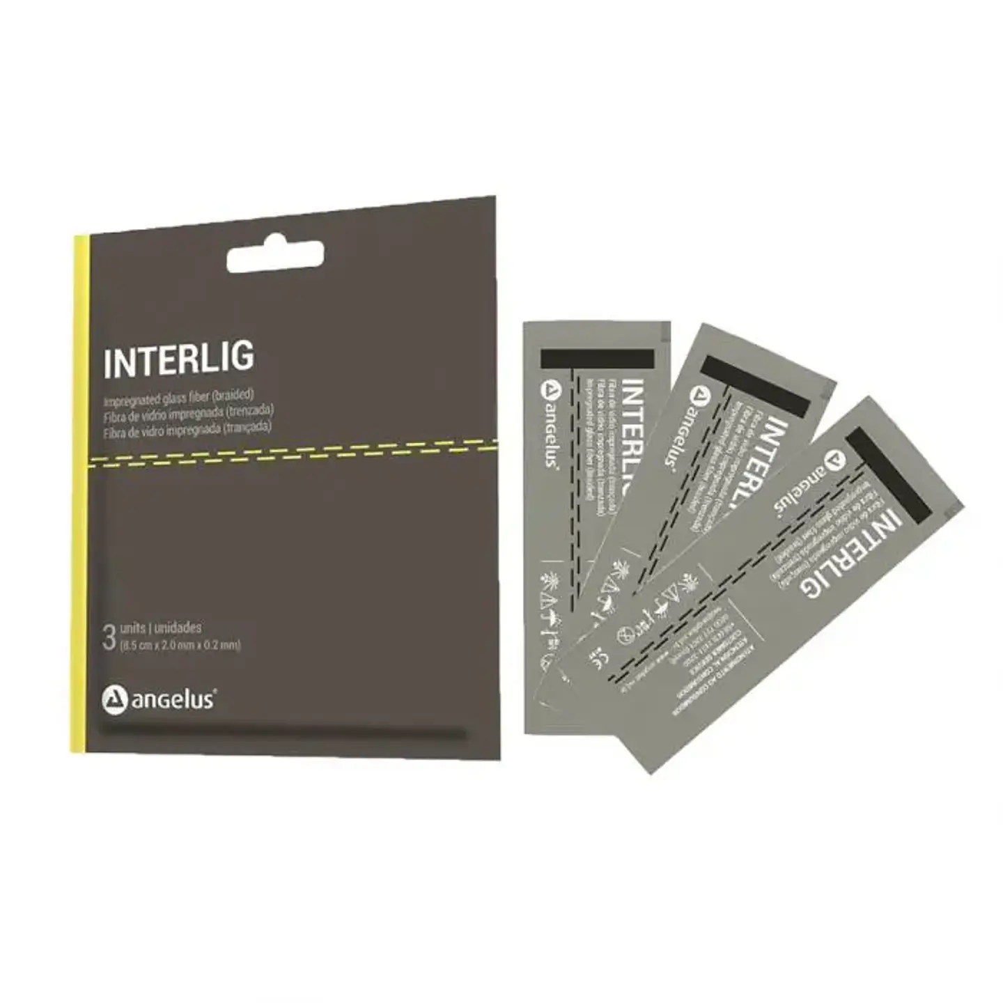Fibra de Vidrio Trenzada Interlig x 3 Unidades Angelus 1