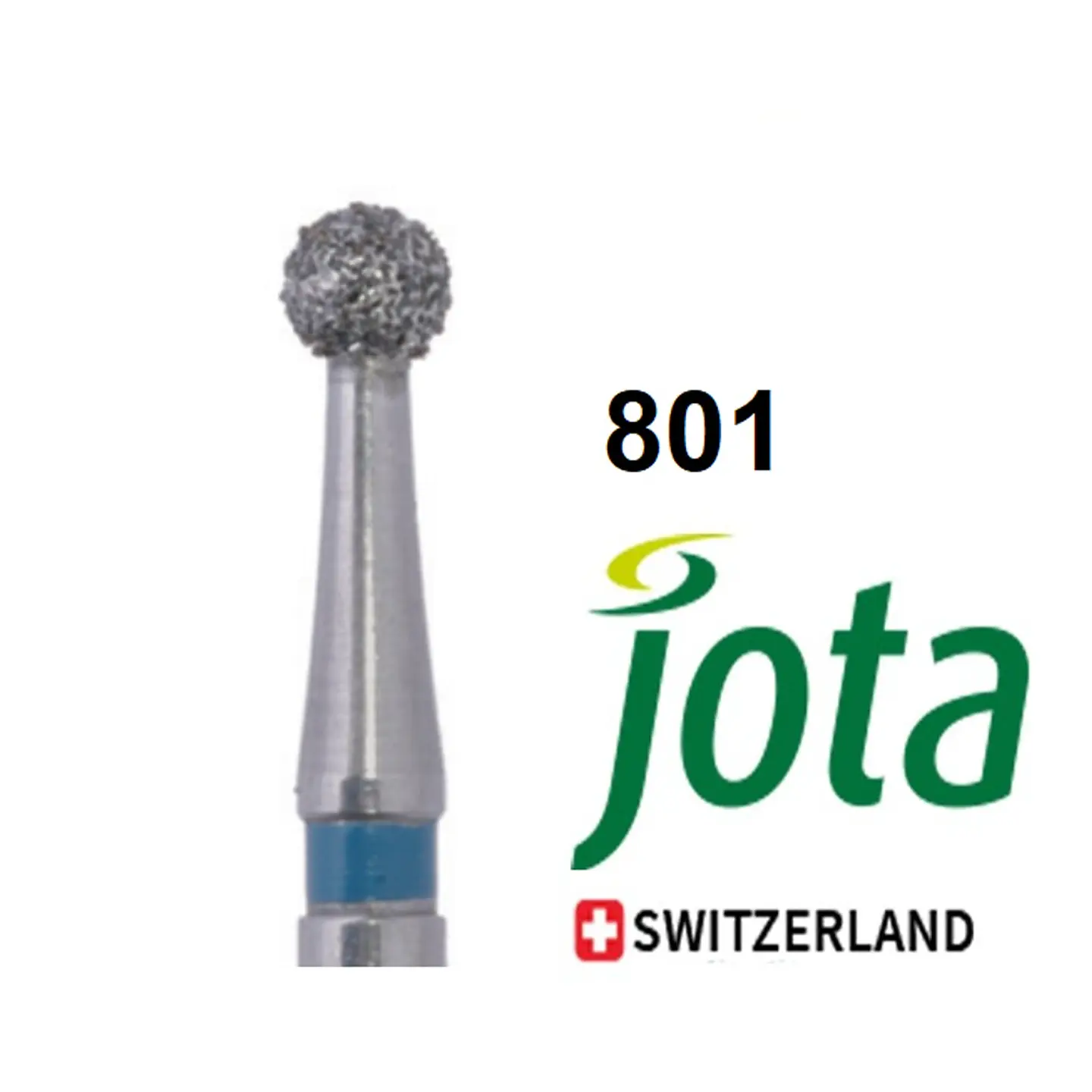 Fresa DTE Redonda A/V 801 Grano Medio (Azul) Jota Suiza 1