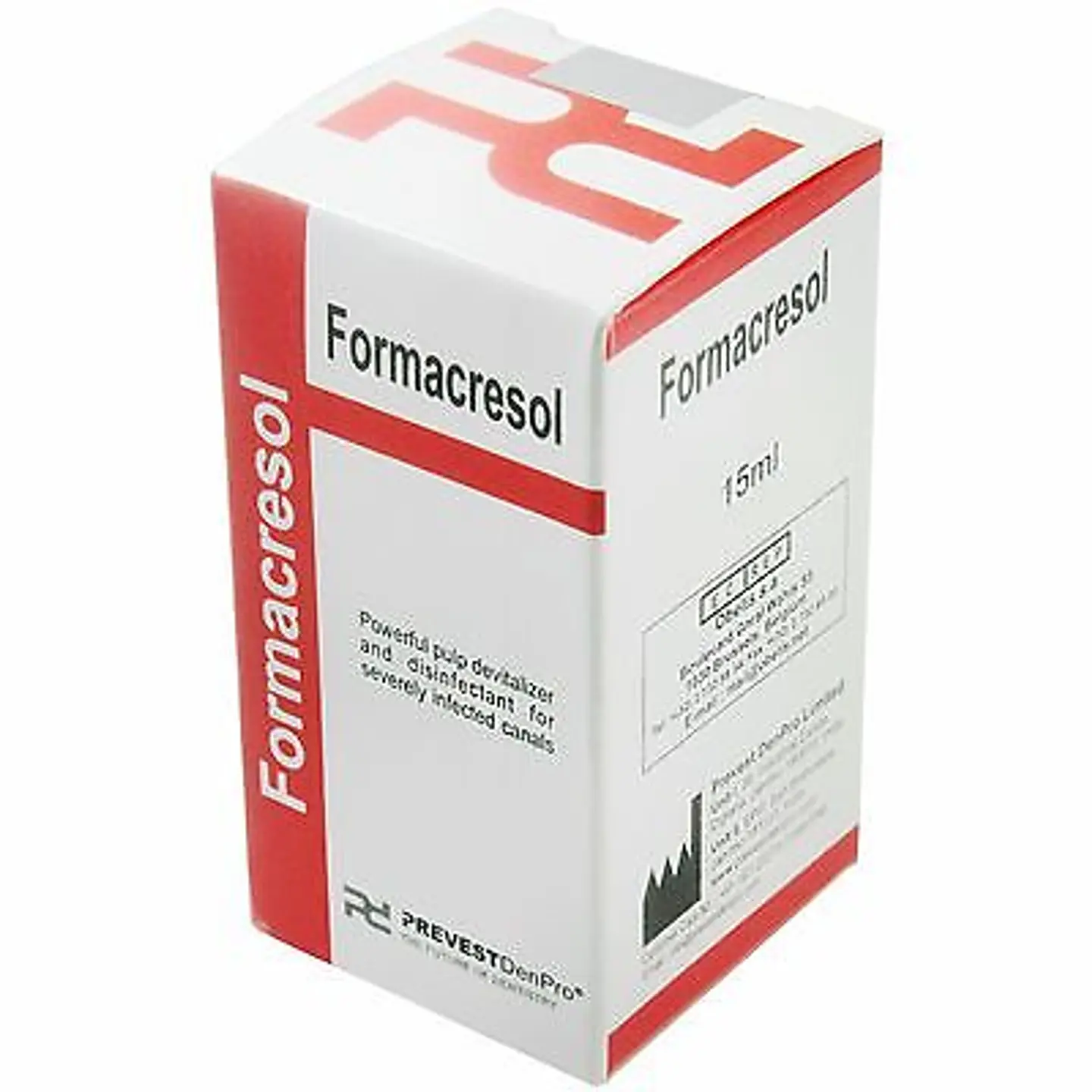 Formocresol (Pulpodent) Frasco 15ml Prevest DentPro 1