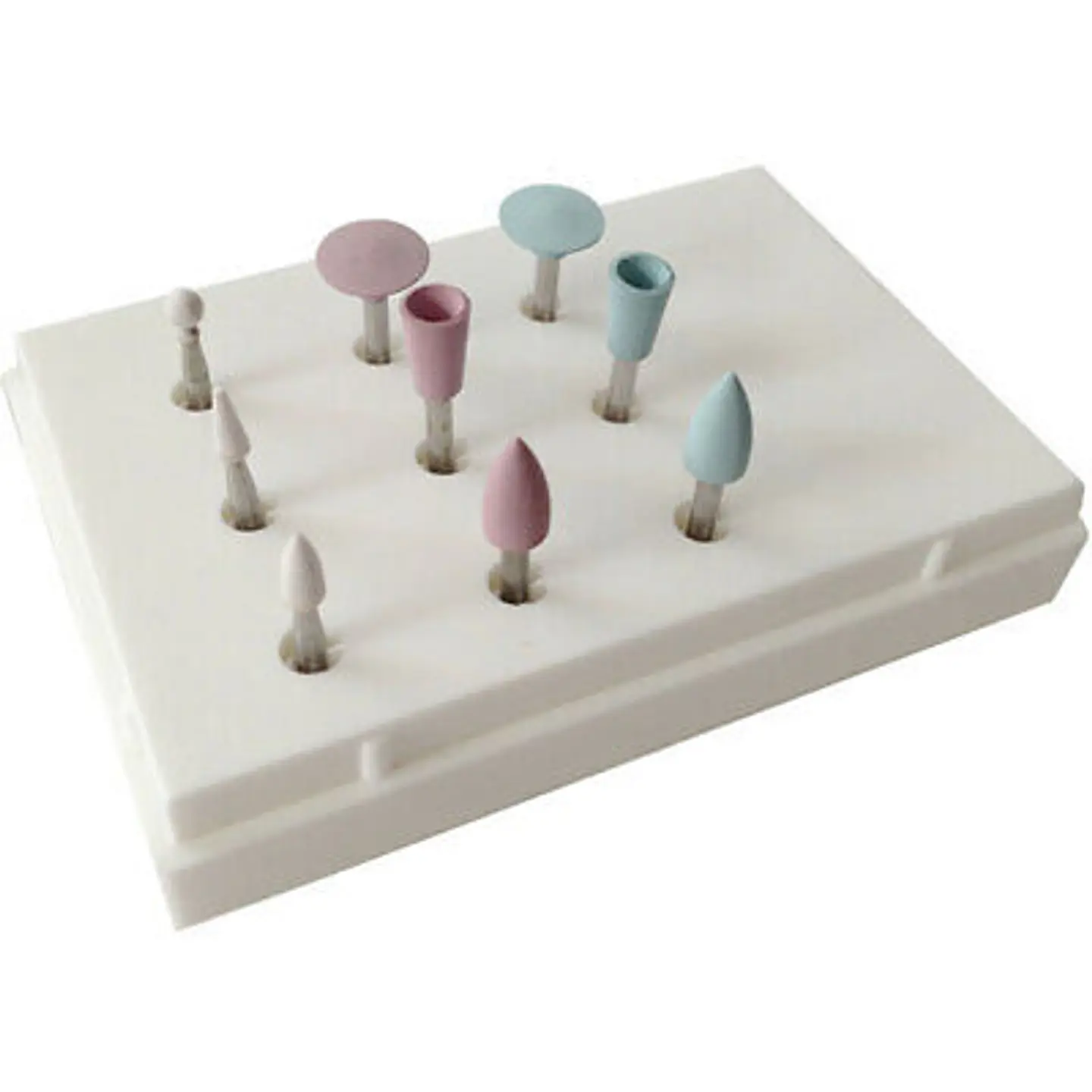 Set Gomas Para Pulido de Composite 9 Unidades Dentbys 1