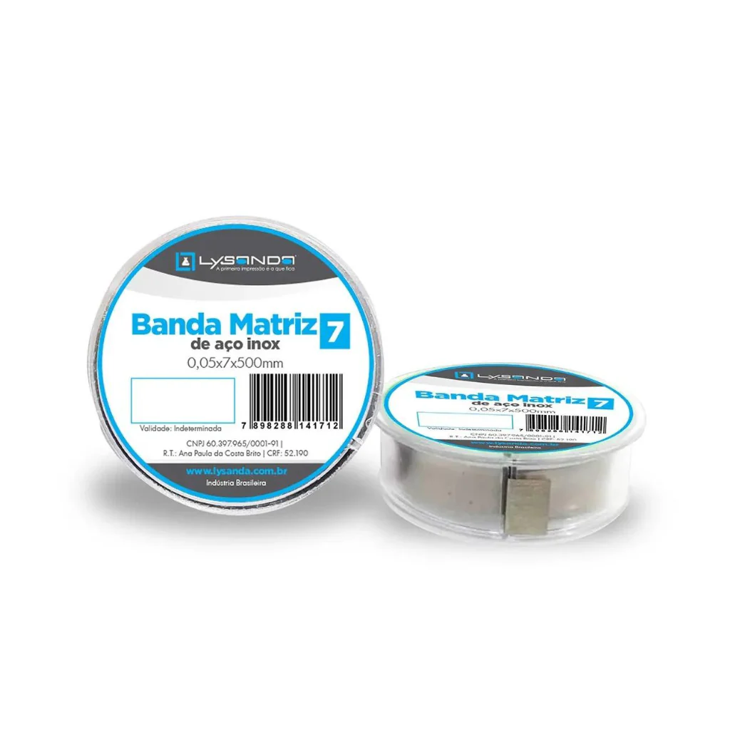 BANDA MATRIZ TDV 7MM