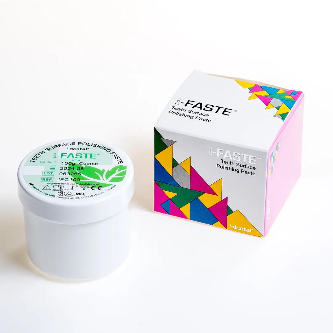 I-Faste Pasta Profiláctica Pote 100gr Bubble Mint I-Dental